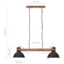 Lámpara colgante industrial 25 W negra 109 cm E27