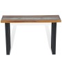 Mesa consola de teca 100x35x75 cm