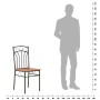 Sillas de comedor 6 unidades MDF marrón