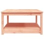 Mesa de jardín madera maciza de Douglas 82,5x82,5x45 cm