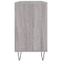 Mueble de baño madera de ingeniería gris Sonoma 80x33x60 cm