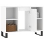 Mueble de baño madera de ingeniería blanco 80x33x60 cm