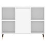 Mueble de baño madera de ingeniería blanco 80x33x60 cm