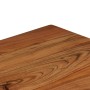 Escritorio de madera maciza de acacia 110x50x76 cm
