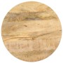 Mesa auxiliar de madera maciza de mango 48x48x56 cm
