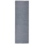 Alfombra de exterior de tejido plano azul 80x250 cm