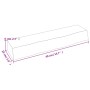 Estante de pared madera de roble tratada marrón claro 40x10x6cm