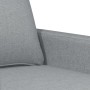 Sillón de tela gris claro 60 cm