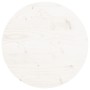 Tablero de mesa redondo madera maciza de pino blanco Ø40x3 cm
