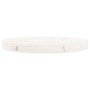 Tablero de mesa redondo madera maciza de pino blanco Ø40x3 cm