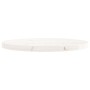 Tablero de mesa redondo madera maciza de pino blanco Ø60x3 cm