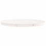 Tablero de mesa redondo madera maciza de pino blanco Ø60x3 cm