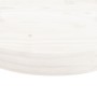 Tablero de mesa redondo madera maciza de pino blanco Ø60x3 cm