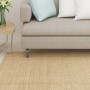 Alfombra de sisal natural 66x100 cm