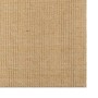 Alfombra de sisal natural 66x100 cm