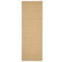 Alfombra de sisal natural 100x300 cm