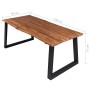 Mesa de comedor madera maciza de acacia 170x90x75 cm