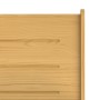 Banco de esquina REINE madera maciza de pino marrón miel 151 cm