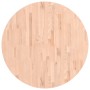 Tablero redondo de madera maciza de haya Ø90x4 cm