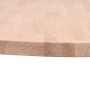 Tablero redondo de madera maciza de haya Ø90x4 cm