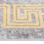 Alfombra lavable antideslizante gris 160x230 cm