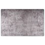 Alfombra lavable antideslizante gris 160x230 cm