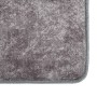 Alfombra lavable antideslizante gris 160x230 cm