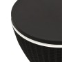 Mesa nevera 3 en 1 polipropileno negro
