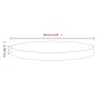 Superficie de mesa madera maciza de pino Ø30x2,5 cm
