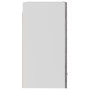 Armario colgante madera contrachapada gris sonoma 39,5x31x60 cm