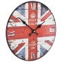 Reloj vintage de pared con flores UK 30 cm