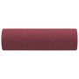 Cojines decorativos 2 uds tela rojo tinto 15x50 cm