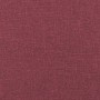 Cojines decorativos 2 uds tela rojo tinto 15x50 cm
