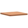 Tablero de mesa cuadrado de madera maciza de haya 40x40x2,5 cm