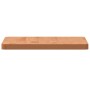Tablero de mesa cuadrado de madera maciza de haya 40x40x2,5 cm
