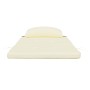 Cojines para silla Adirondack 2 uds tela Oxford color crema