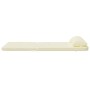 Cojines para silla Adirondack 2 uds tela Oxford color crema