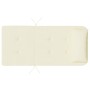 Cojines para silla Adirondack 2 uds tela Oxford color crema
