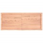 Estante pared madera roble tratada marrón claro 120x50x(2-6) cm