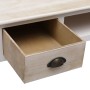 Mesa consola de madera 110x45x76 cm