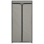 Armarios 2 unidades gris 75x50x160 cm