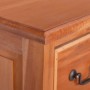 Cómoda con cajones de madera maciza de caoba