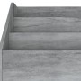 Revistero de niños madera de ingeniería hormigón 71x30x78,5 cm