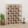 Botellero madera maciza de pino 70x33x94 cm