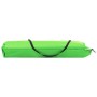 Tumbona plegable para 2 personas acero verde