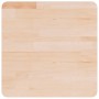 Tablero de mesa cuadrada madera roble sin tratar 50x50x1,5 cm