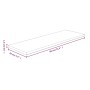 Tabla de estantería madera maciza roble sin tratar 80x20x1,5 cm