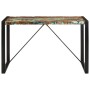 Mesa de comedor madera maciza reciclada 120x55x76 cm