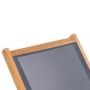 Tumbonas plegables con ruedas 2 uds teca maciza y textilene