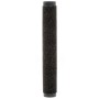 Alfombras de entrada rectangulares de nudo 2 uds negro 80x120cm